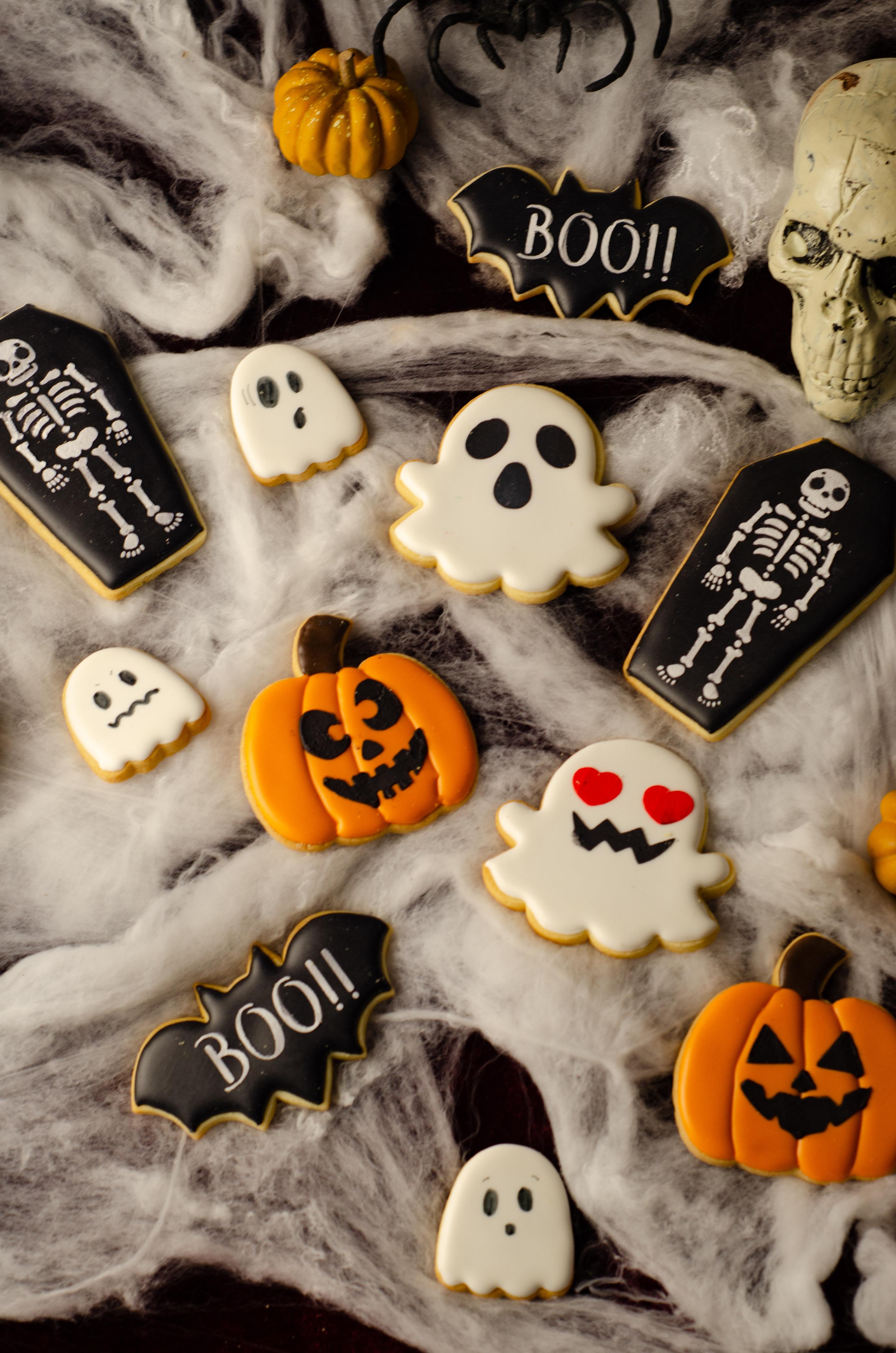 BISCOITOS DE HALLOWEEN