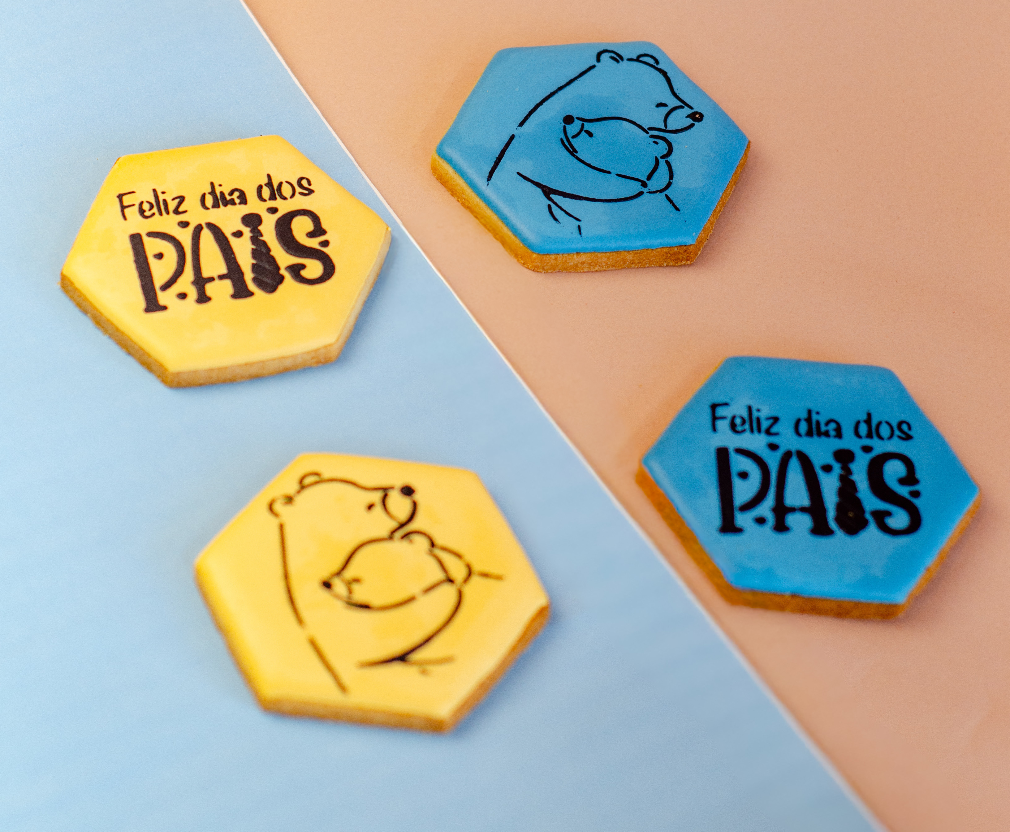 Biscoito decorados Dia dos Pais